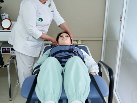 Санаторий «Вилла Арнест», г. Кисловодск. Сухое вытяжение позвоночника